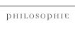 Philosophie